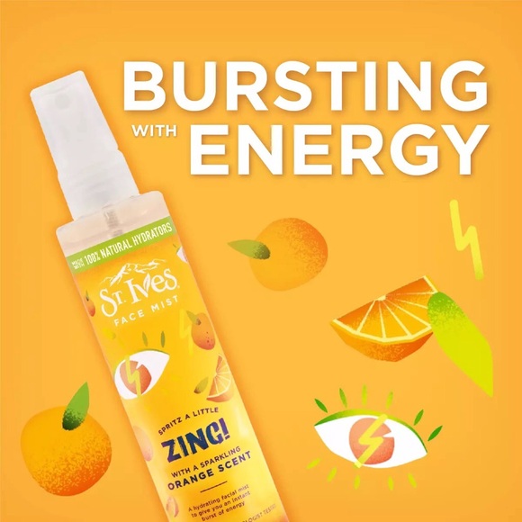 🍊 ST. IVES ENERGIZING ORANGE FACIAL SPRITZ 🍊 - Picture 2 of 5